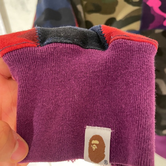 Bape Mix Camo Crazy Shark Crewneck - Picture 7 of 13